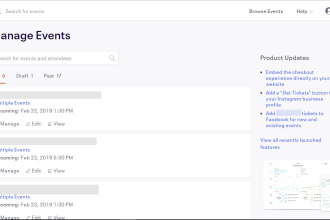 promote your events on different websites