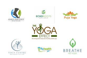do wellness, nutrition, health, yoga, and medical logo