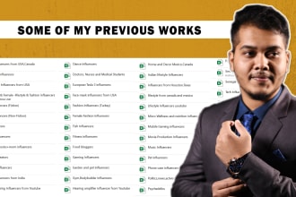 find you the best influencers