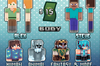 make a custom minecraft skin