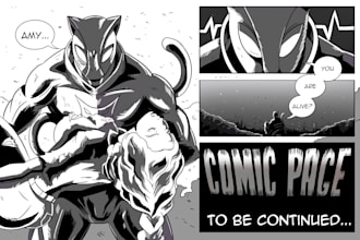 draw in comic style for you