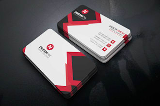 create amazing and unique business card in 6 hours
