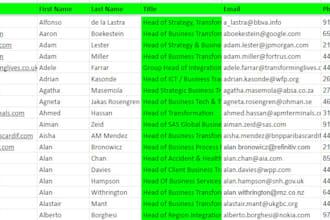 create linkedin lead generation database