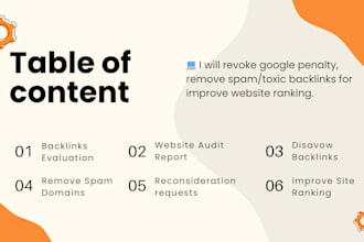 revoke google penalty remove spam backlinks for better rankings