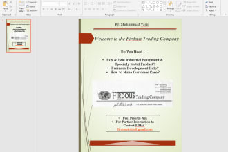 do any type of presentation saving your time is my job