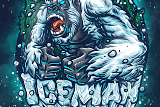 make illustration artwork for your clothing, brand or team