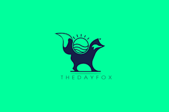 do a custom business, brand, line art and flat minimalist logo