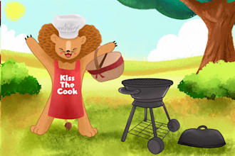 make pawsitively cute animal illustration