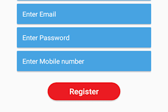 android and ios apps with admin panel