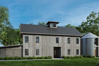 do architectural design and exterior 3d modeling and rendering