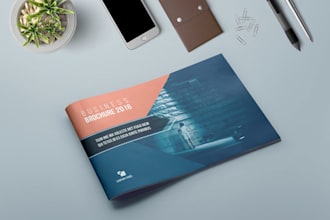 design creative flyer or brochure