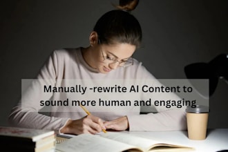 manually rewrite your articles, blogs, and ai content