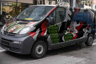 design awesome car, van, truck wraps and vehicle stickers