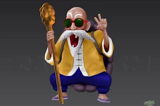 create 3d characters or models