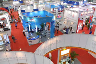 attend the trade fairs in shanghai on behalf of you
