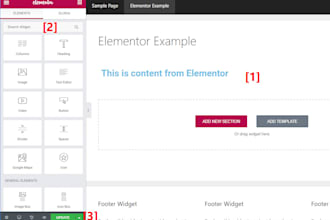 develop custom elementor widgets and addons in wordpress