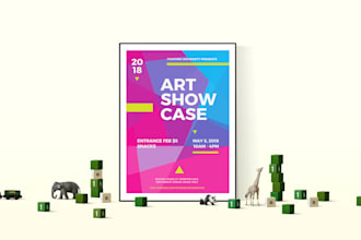 design awesome poster and flyers