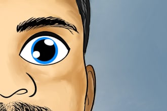 cartoon yourself with your photo in 12 hours