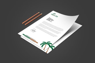 design your flyer and envelopes