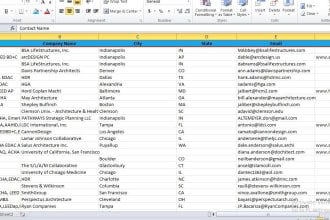 do web scraping or data scraping of directory site