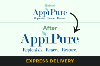 vector trace, redraw your logo or image to vector quickly