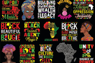 do an eye catching typography tshirt design and tshirt design for clothing brand