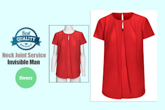 be creating a ghost mannequin and invisible man service