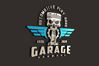 design professional army, military, or skull logo
