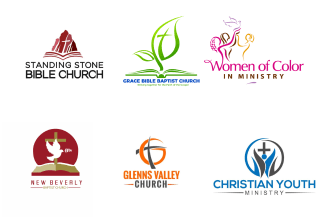 design modern church and ministry logo