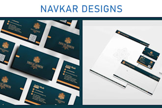 design your stationery with a print ready file