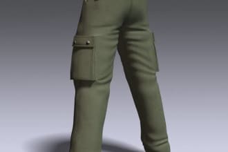 make 3d character, rendering, and  rigging,  on maya