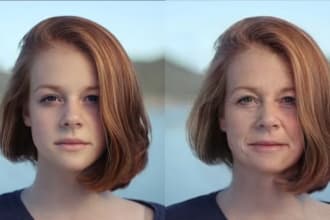 change your young face to an old one