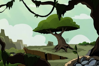 draw environtment or background