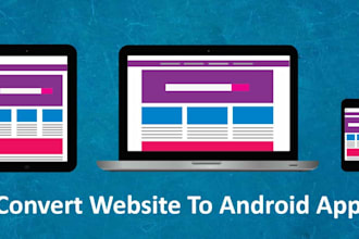 convert your website into an android application