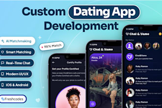 develop custom dating app or provide dating app development services