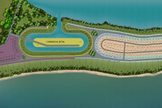 create 2d drawings of your landscape and site plans