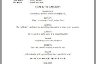 write a play for children