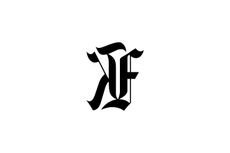 design a professional logo in old english calligraphic font