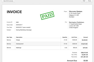 create your bills and documents at your desktop software desktop click