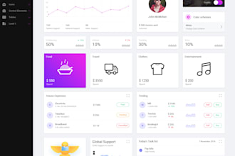 create web app UI UX design