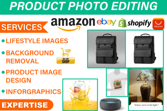 design amazon product infographic or product listing images