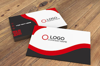 do amazing business card for you