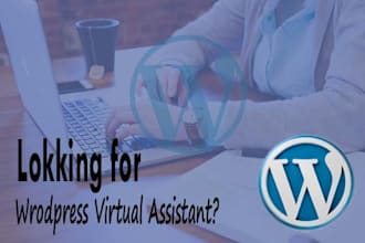 be your wordpress virtual assistant VA