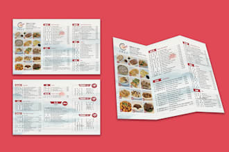 design chinese flyer, trifold or bifold brochure