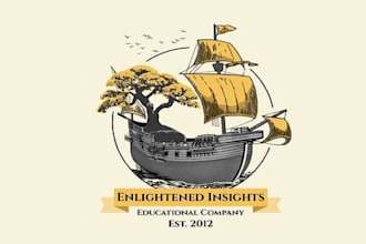 design enlightened insights updated logo in 24 hours