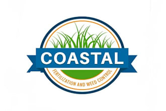 design modern landscaping logo