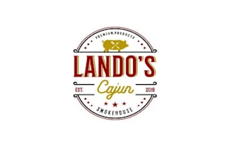 design a premium logo for a cajun smokehouse