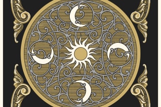 design and draw your tarot, oracle, zodiac etc