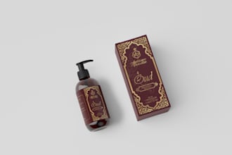 design packaging and labels in arabic english language