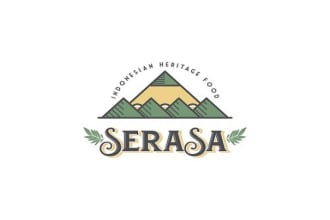 create a bold stand out logo for indonesian heritage food